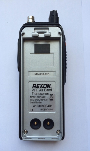 REXON RHP-530 Air-Band Radio with optional VOR and Bluetooth functions